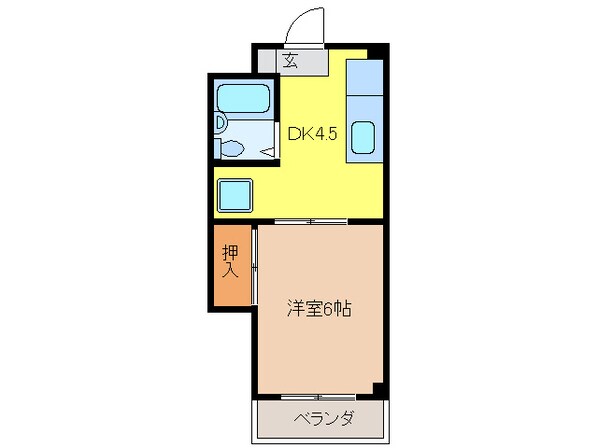 コファール山口の物件間取画像